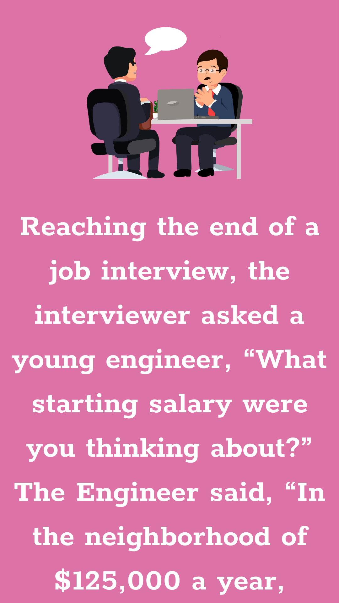 Starting Salary - Funny Long Jokes