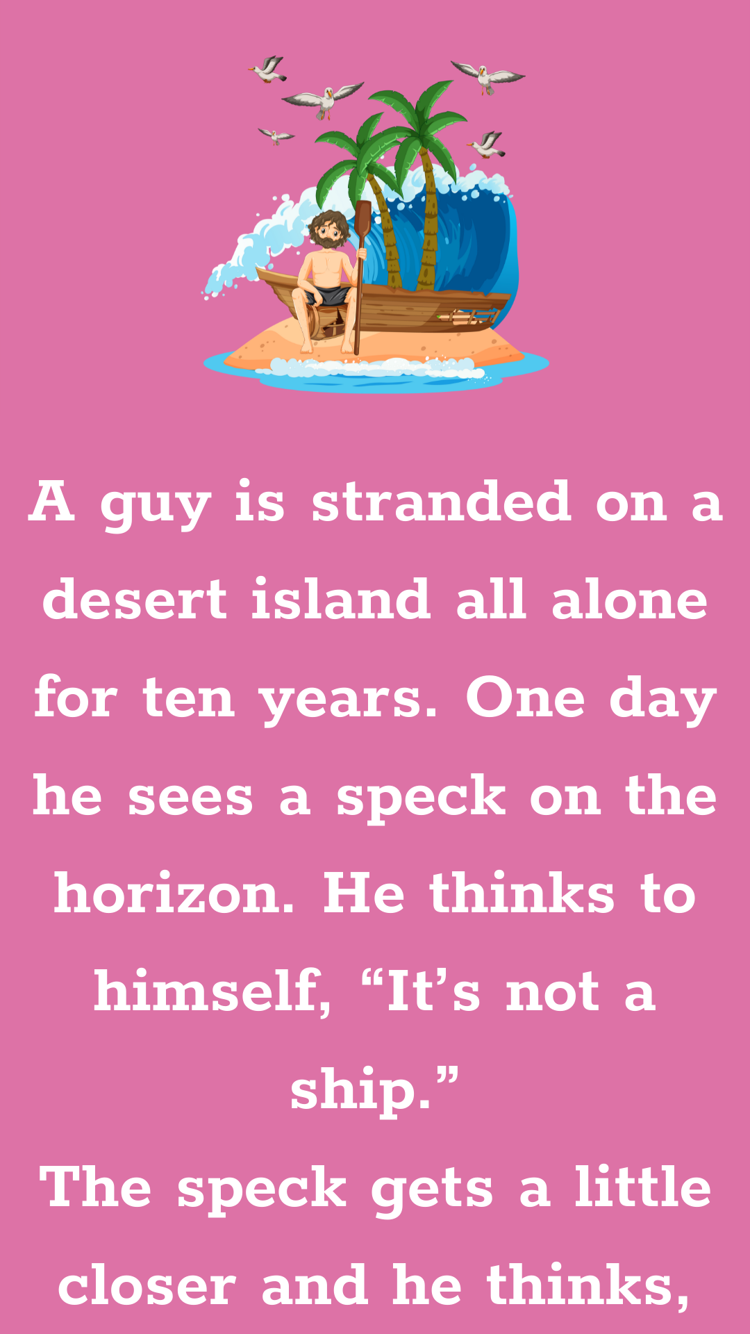 Stranded - Funny Long Jokes