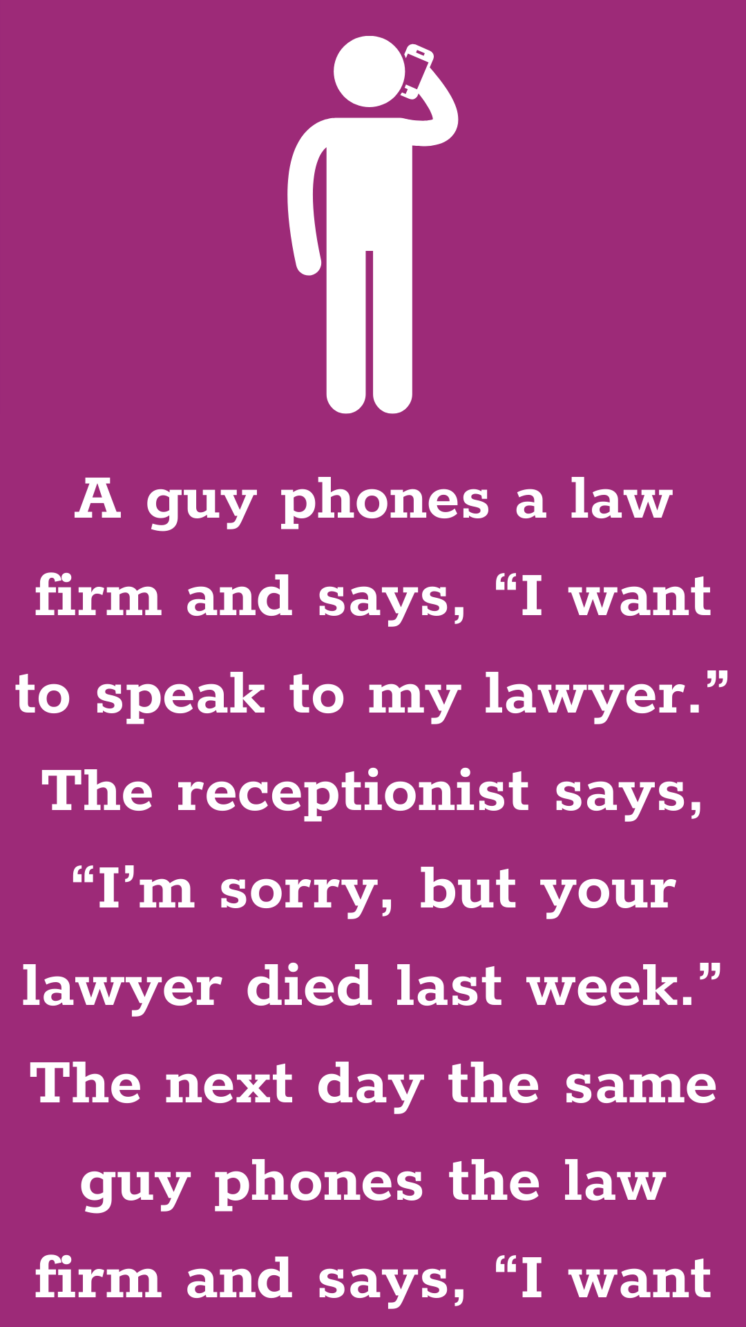 Dead Lawyer - Funny Long Jokes