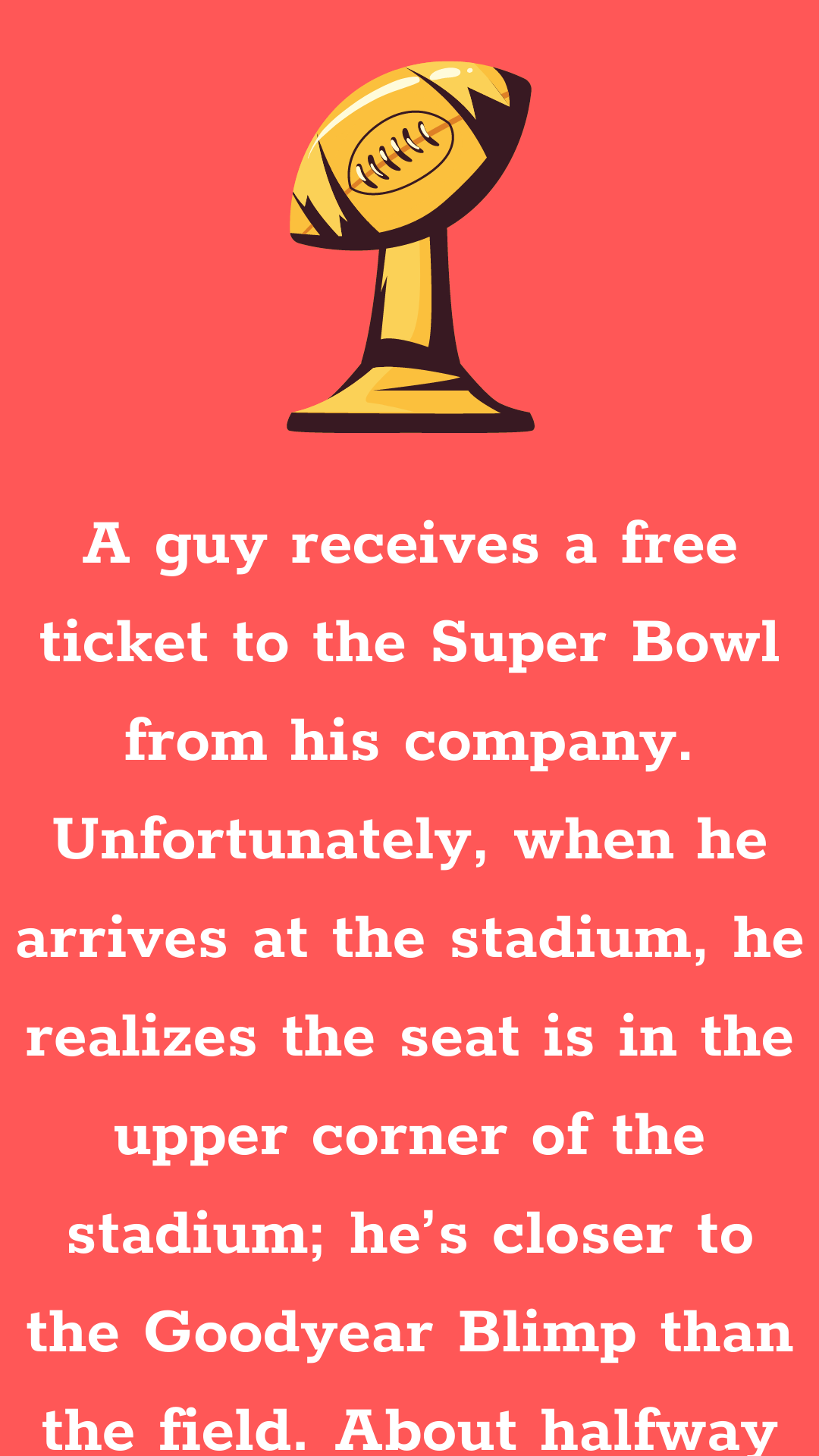 Superbowl Funny Long Jokes