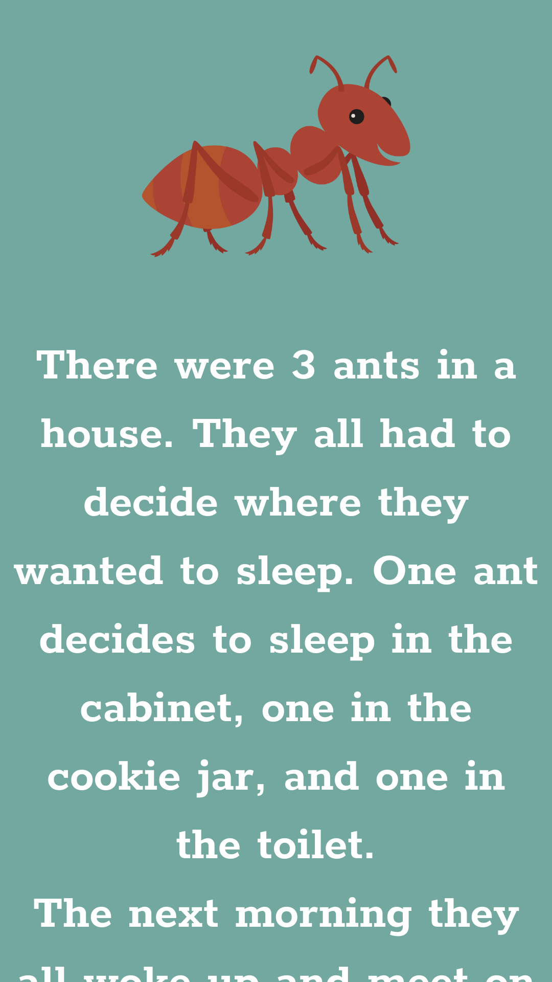 Stressed Ant - Funny Long Jokes