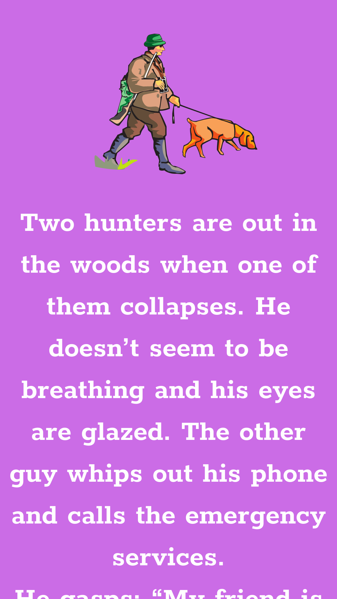 two-hunters-funny-long-jokes